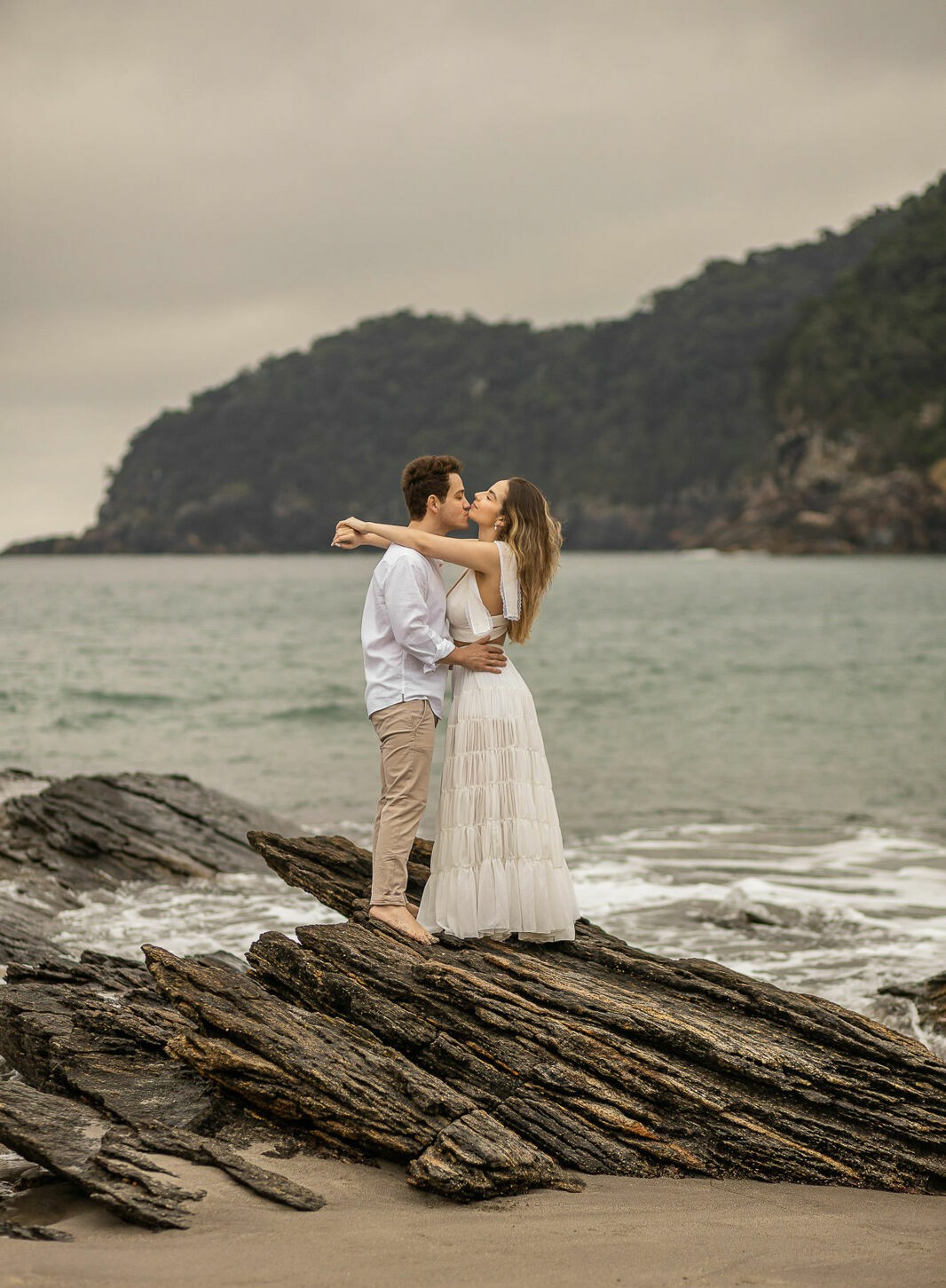 Ensaio do casal na praia 2