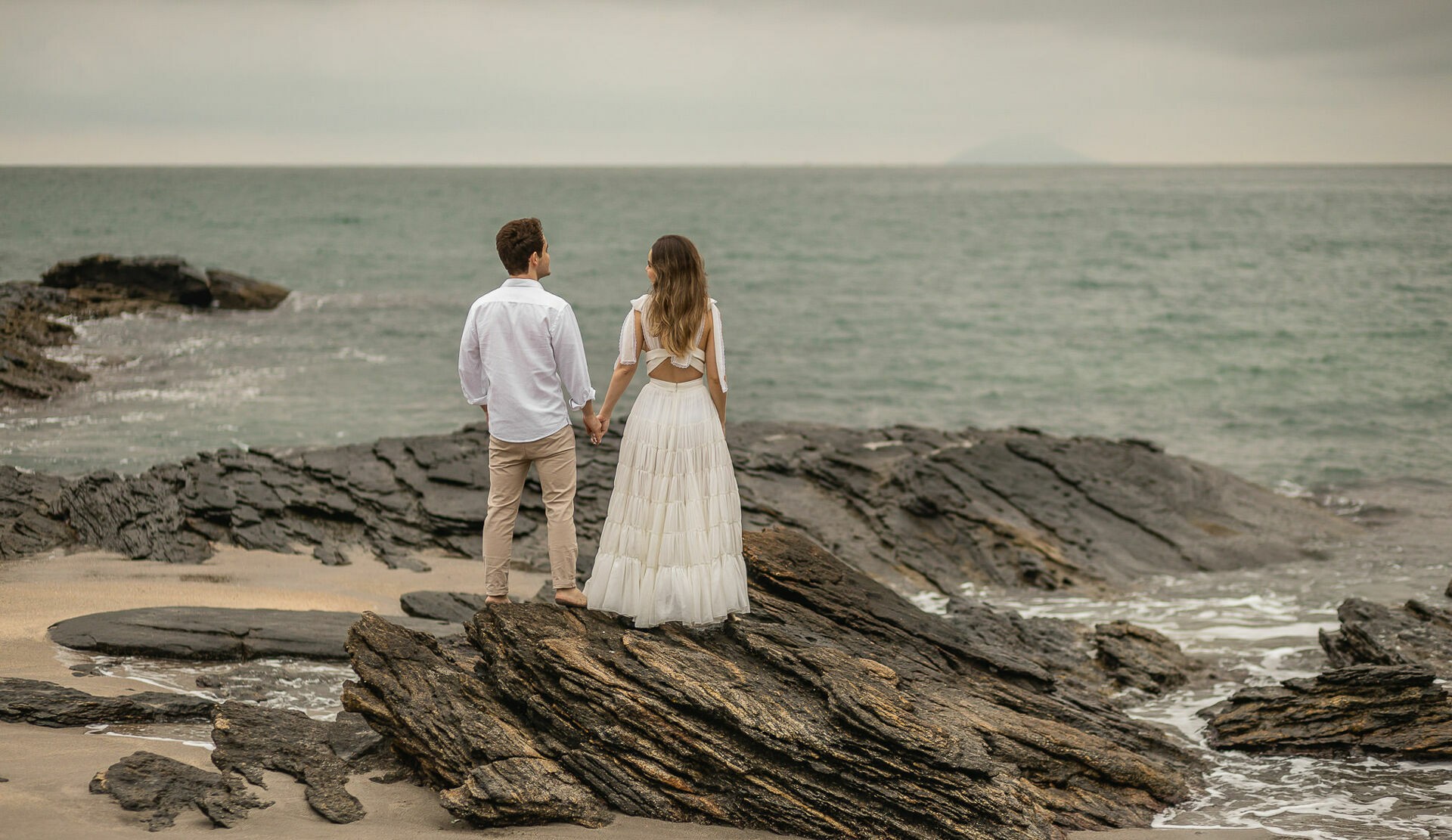 Ensaio do casal na praia 3