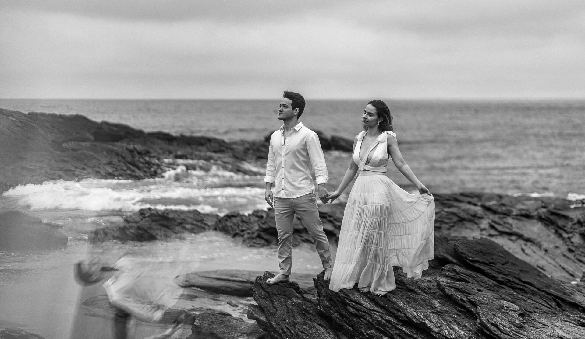 Ensaio do casal na praia 4